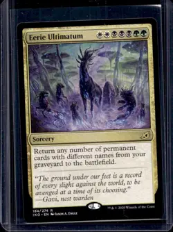 2020 Magic Lair of Behemoths Eerie Ultimatum Prerelease Promos #184/274 - Image 1