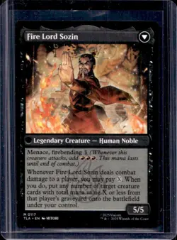 2025 Magic MTG The Last Airbender Fire Lord Sozin #0117 - Image 1