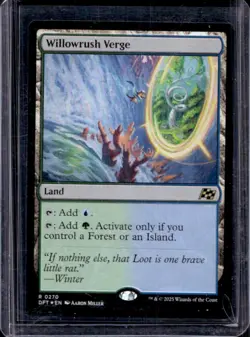 2025 Magic MTG Aetherdrift Willowrush Verge Planeswalker Promos Rare #0270 - Image 1