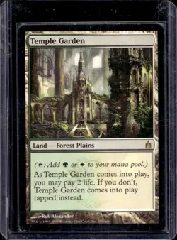 2005 Magic MTG Ravnica: City of Guilds Temple Garden #284 - Image 1