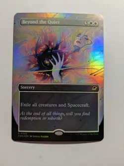 Beyond the Quiet (Borderless) Edge of Eternities Foil 303 MtG - Image 1