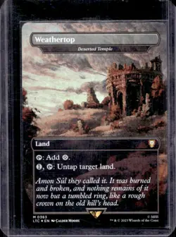 2023 Magic MTG Lord of Rings Deserted Temple Commander Decks #0363 - Image 1