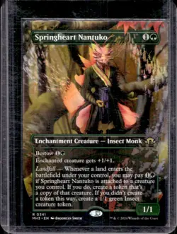 2024 Magic MTG Modern Horizons 3 Springheart Nantuko BL #0341 - Image 1