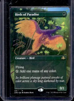 2023 Magic MTG Dominaria Remastered Birds of Paradise #439 - Image 1