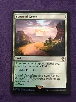 Sunpetal Grove Surge Foil - FIC 0432 NM - MTG Magic Final Fantasy - Image 1