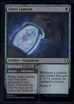 Ghost Lantern 128/361 Uncommon Foil Baldur's Gate Magic TCG NM - Image 1