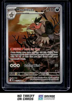 2025 Pokemon Scarlet & Violet Series - White Flare Mandibuzz #145/086 - Image 1