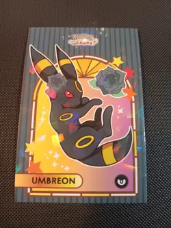 Pokemon Let's Go Eevee Database Set Peru Umbreon Rose Cracked Ice US Seller - Image 1