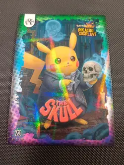 The Skull (Pikachu) #73 - Galaxy Holo - Electric Pikachu Cosplay - Pokemon - Image 1