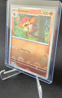 Simisear Pokeball Reverse Holo 015/086 White Flare Uncommon Pokemon TCG - Image 1
