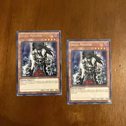 Yugioh! 2x Skull Meister ANGU-EN043 - 1st Edition NM - Image 1