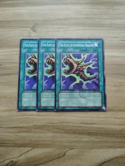 Yu-Gi-Oh! - The Flute Of Summoning Dragon 3X - Full Playset - Image 1