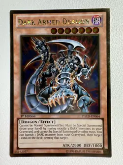 Dark Armed Dragon - 1st Edition Holo PGLD-EN064 Gold Rare NM YuGiOh! - Image 1