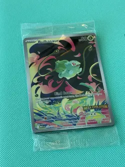 Bulbasaur 133/132 - Stamped SEALED Promo Mega Evolution Pokemon TCG - NM Card - Image 2