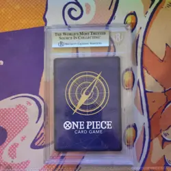 SILVER GEAR 5 MONKEY D. LUFFY One Piece OP11 3rd Anniversary 119 BGS 9.5 - Image 2