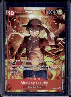 2024 One Piece Monkey D. Luffy Treasures Booster Set Promo Foil #ST10-006 - Image 1