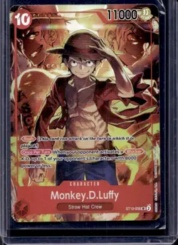 2024 One Piece Monkey D. Luffy Treasures Booster Set Promo Foil #ST10-006 - Image 1