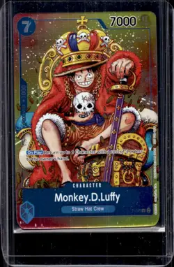 2024 One Piece EN Monkey D. Luffy Convention Exclusive Foil #P-043 - Image 1