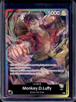 2024 One Piece Monkey. D. Luffy Sealed Battle Promo Leader #P - Image 1