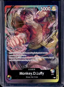 2024 One Piece Monkey. D. Luffy Sealed Battle Promo Leader #P - Image 1