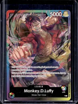 2024 One Piece Monkey. D. Luffy Sealed Battle Promo Leader #P - Image 1
