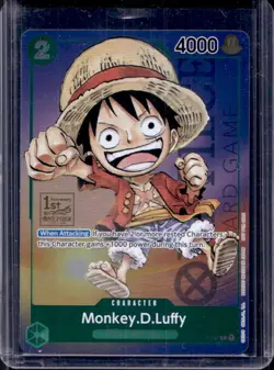 2023 One Piece Promo Monkey. D. Luffy 1st Anniversary Tournament PTCP #P-037 - Image 1