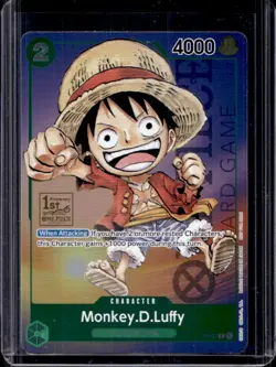 2023 One Piece Promo Monkey. D. Luffy 1st Anniversary Tournament PTCP #P-037 - Image 1