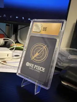 CGC Pristine 10 Monkey D. Luffy P-043 2nd Anniversary Tournament Promo One Piece - Image 2