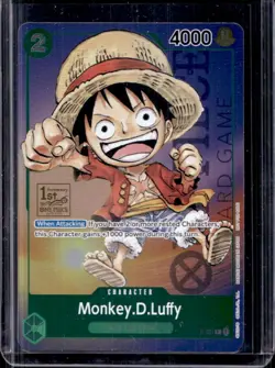 2023 One Piece Promo Monkey. D. Luffy 1st Anniversary Tournament PTCP #P-037 - Image 1