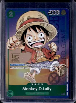 2023 One Piece Promo Monkey. D. Luffy 1st Anniversary Tournament PTCP #P-037 - Image 1