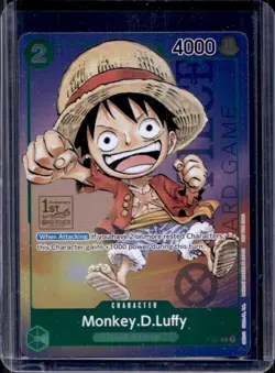 2023 One Piece Promo Monkey. D. Luffy 1st Anniversary Tournament PTCP #P-037 - Image 1