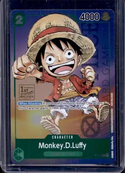 2023 One Piece Promo Monkey. D. Luffy 1st Anniversary Tournament PTCP #P-037 - Image 1