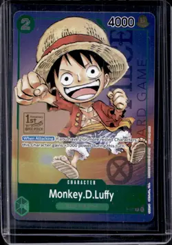 2023 One Piece Promo Monkey. D. Luffy 1st Anniversary Tournament PTCP #P-037 - Image 1
