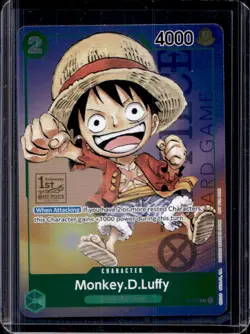 2023 One Piece Promo Monkey. D. Luffy 1st Anniversary Tournament PTCP #P-037 - Image 1