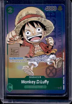 2023 One Piece Promo Monkey. D. Luffy 1st Anniversary Tournament PTCP #P-037 - Image 1
