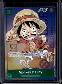2023 One Piece Promo Monkey. D. Luffy 1st Anniversary Tournament PTCP #P-037 - Image 1