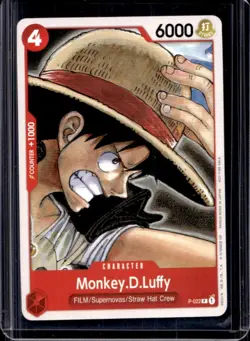 2022 One Piece Monkey. D. Luffy Film Red PR Set #P-022 - Image 1