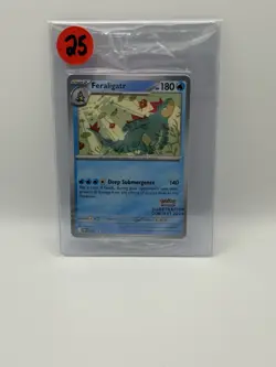 Feraligatr - 213 (Illustration Contest 2024)Scarlet & Violet Promo Cards Sealed - Image 1