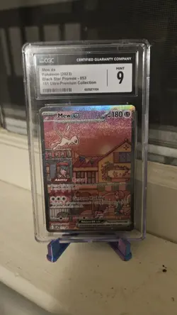 Pokemon Mew Ex #053 Promo CGC Mint 9/ Scarlet & Violet 151 🔥🔥 - Image 1