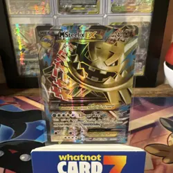 2016 Pokemon XY Steam Siege Mega M Steelix Full Art Ultra Rare EX 109/114 - Image 1