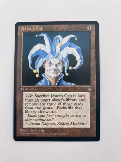 Jester's Cap - NM - Ice Age - Magic The Gathering - Image 1