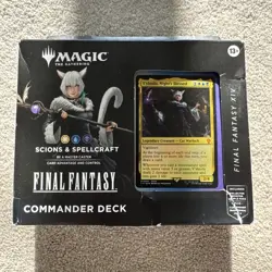 Magic the Gathering MTG Final Fantasy XIV Scions & Spellcraft Commander Deck - Image 1