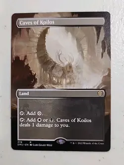 Caves of Koilos (Borderless) Dominaria United Regular MTG - Image 1