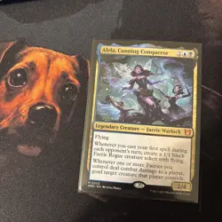 Mtg Alela, Cunning Conqueror - Commander Wilds Of Eldraine + Bonus Foils - Image 1