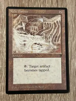 MTG - Relic Barrier - Legends - NM English Magic 1994 - Image 1