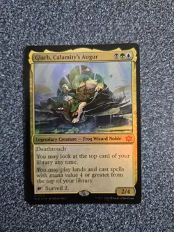 Glarb, Calamity's Augur Bloomburrow Foil - Image 1