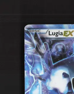 Lugia EX 102/113 Legendary Treasures Ultra Rare Holo Pokemon Card DMG - Image 3