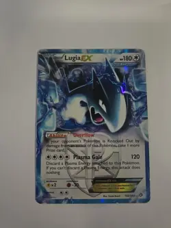 Pokemon TCG Lugia ex Legendary Treasures 102/113 Holo Rare Team Plasma - Image 1