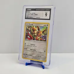 Eevee 48/68 Hidden Fates Pokemon CGC 9 Mint Holo 2019 - Image 1