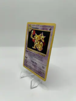 Pokemon TCG 1st Edition Kadabra 32/102 Base Set Shadowless - MP - Image 4